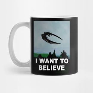 I want to believe, in Cylons. Mug